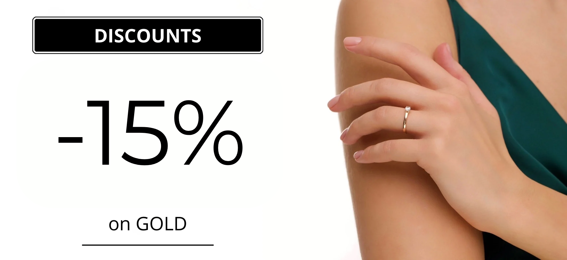 -30% on gold jewelry 