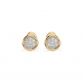 Gold earrings &amp;quot;Moon&amp;quot; - 2