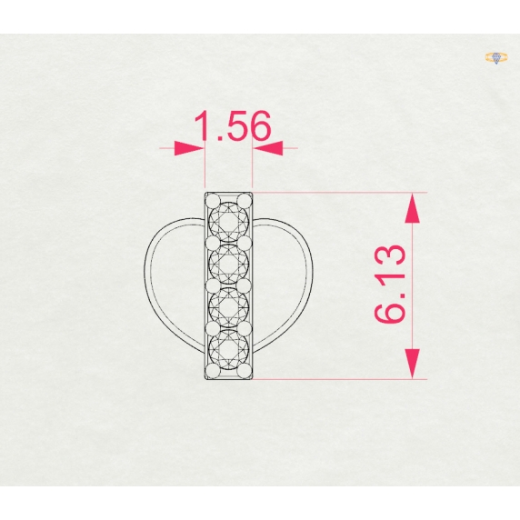 Золоті сережки «Аура» - 5