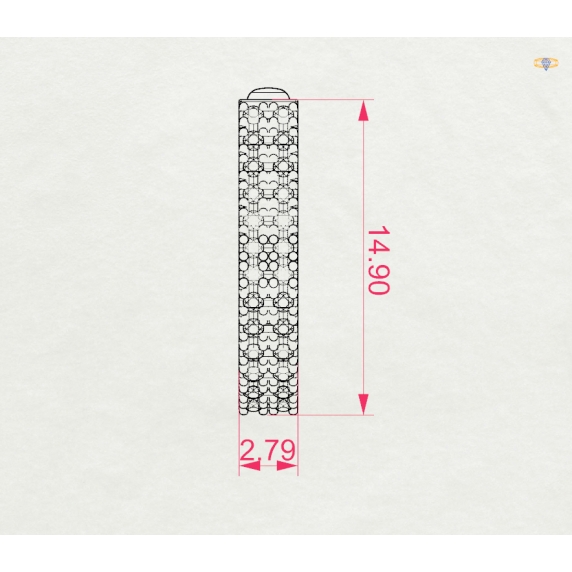 Gold Earrings «Unity» - 4