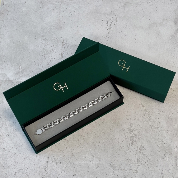 Silver bracelet &amp;quot;Bismarck&amp;quot; - 8