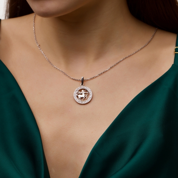 Stříbrný přívěsek &amp;quot;Střelec&amp;quot; - 1