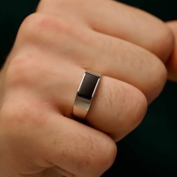 Stříbrný prsten &amp;quot;Hrom&amp;quot; - 1