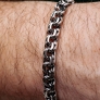 Silver bracelet &amp;quot;Flat Bismarck&amp;quot; - 2
