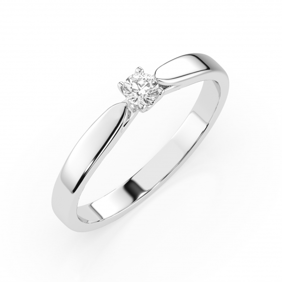 Gold Ring «Essence» - 1