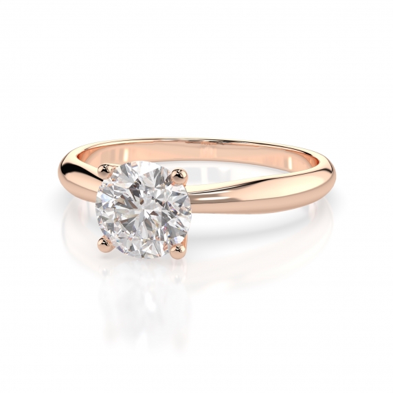 Gold Ring «Elegance» - 2 Gold Ring «Elegance» - 2