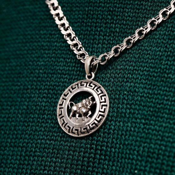 Stříbrný přívěsek &amp;quot;Býk&amp;quot; - 2