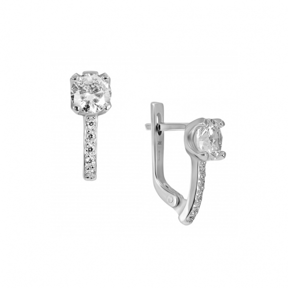 Stříbrné náušnice &amp;quot;Měsíční svit&amp;quot; - 3