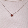 Silver necklace &amp;quot;Heart&amp;quot; - 1
