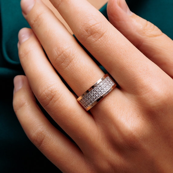 Stříbrný prsten &amp;quot;Afrodita&amp;quot; - 1