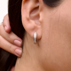 Stř&iacute;brn&eacute; n&aacute;u&scaron;nice "Bella"