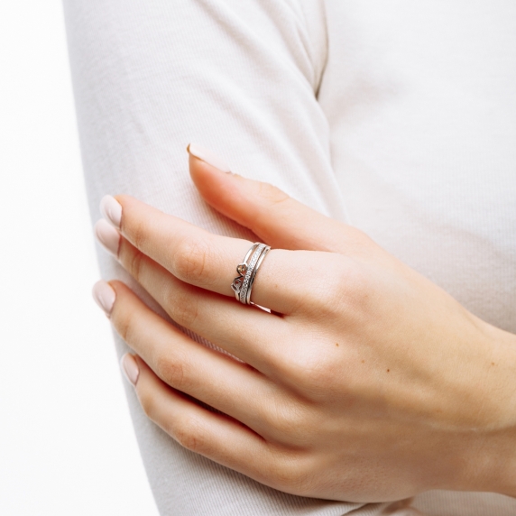 Серебряное кольцо &amp;quot;Любовь&amp;quot; - 2