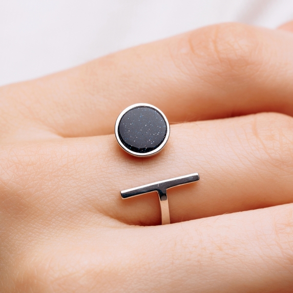 Silver ring &amp;quot;Moon&amp;quot; - 2