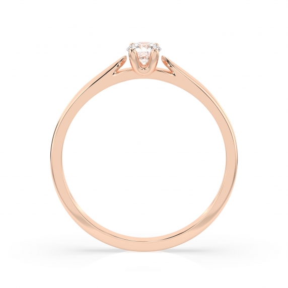 Gold Ring «Essence» - 2