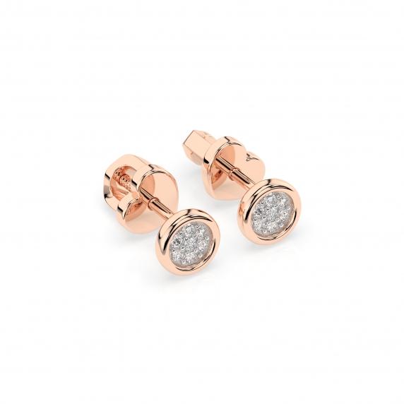 Золотые сережки &amp;quot;Луна&amp;quot; - 3