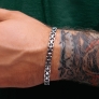 Silver bracelet &amp;quot;Double Anchor&amp;quot; - 5