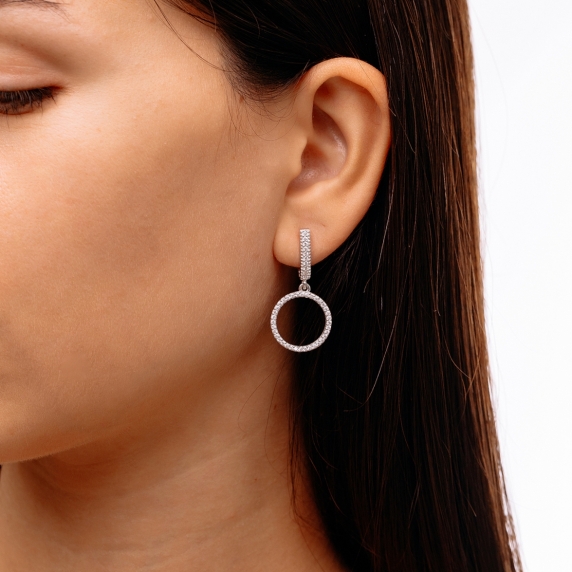 Stříbrné náušnice &amp;quot;Grácie&amp;quot; - 3