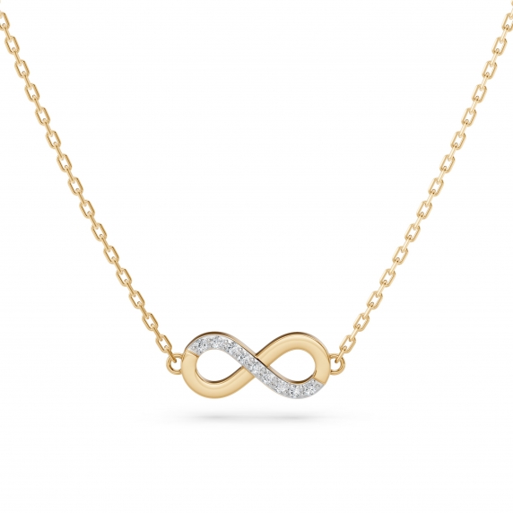 Zlatý náhrdelník &amp;quot;Nekonečno&amp;quot; - 1