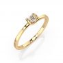 Gold Ring «Harmony» - 1