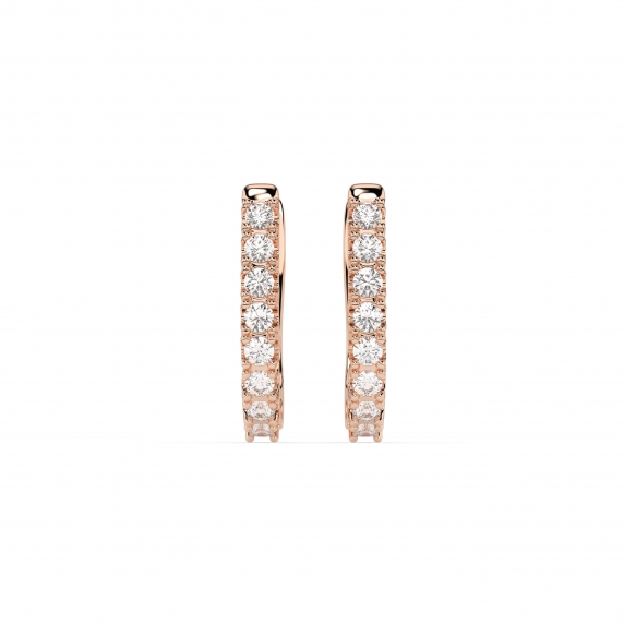 Gold Earrings «Grace» - 3