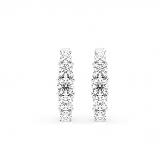 Золотые серьги «Ритм» - 3