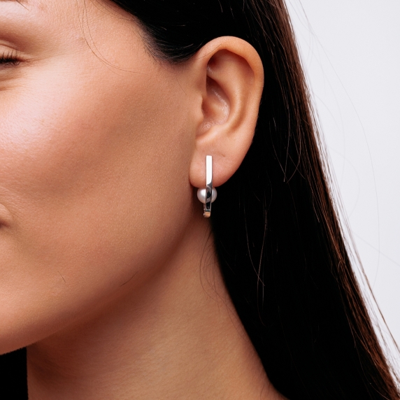 Срібні сережки «Срібна гармонія» - 1