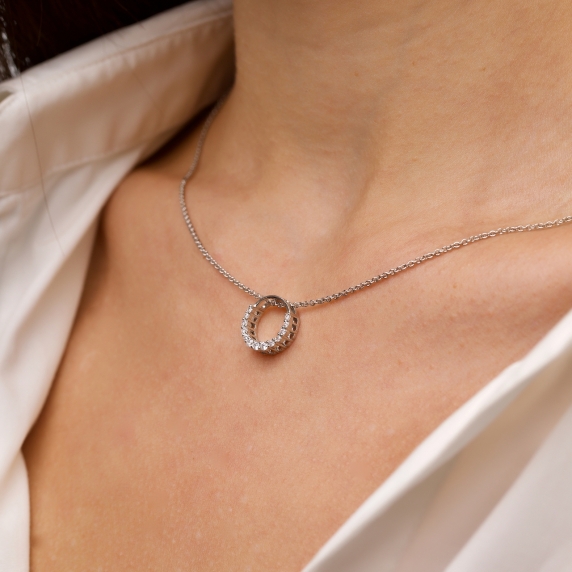 Silver necklace &amp;quot;Dream&amp;quot; - 1