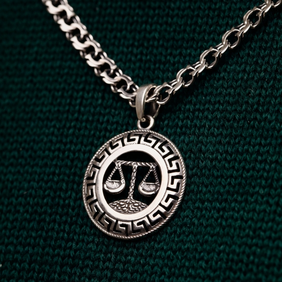 Stříbrný přívěsek &amp;quot;Váhy&amp;quot; - 2