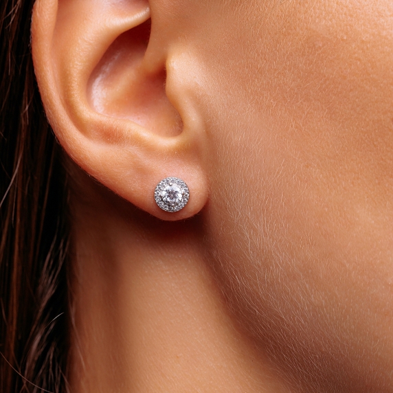 Stříbrné pecky &amp;quot;Grace&amp;quot; - 2