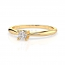 Gold Ring «Elegance» - 2