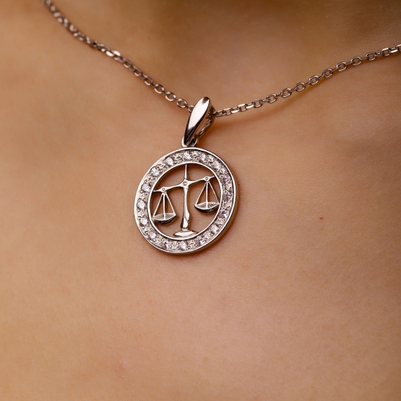 Silver pendant &amp;quot;Libra&amp;quot; - 2