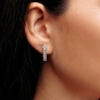 Silver earrings &amp;quot;Harmony&amp;quot; - 1