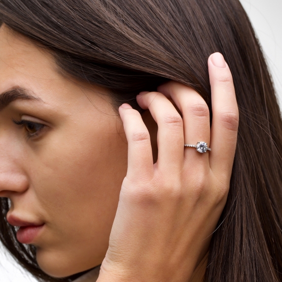 Stříbrný prsten &amp;quot;Stín&amp;quot; - 3