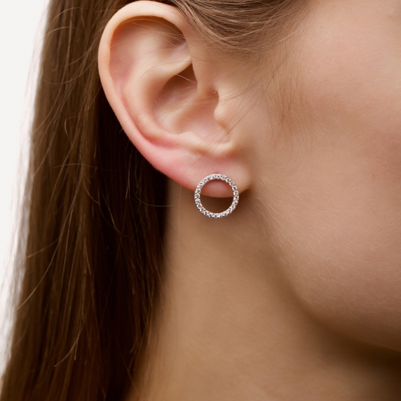 Stříbrné náušnice &amp;quot;Camilla&amp;quot; - 2