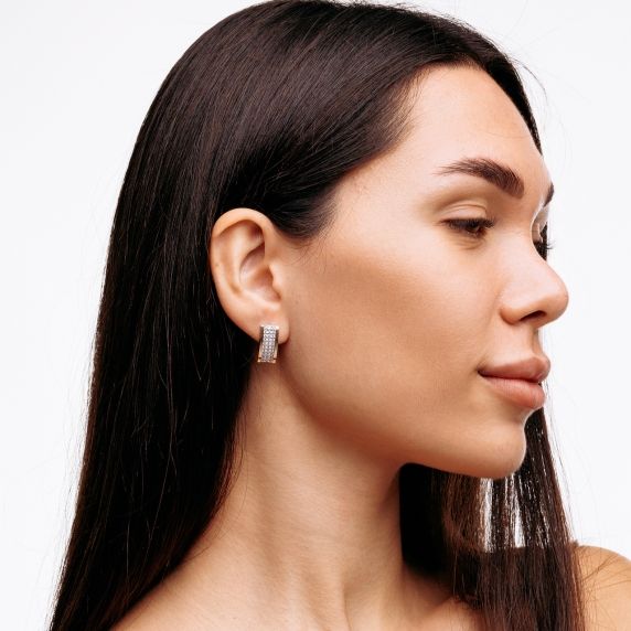 Серебряные серьги &amp;quot;Афродита&amp;quot; - 5