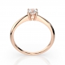 Gold Ring «Elegance» - 3