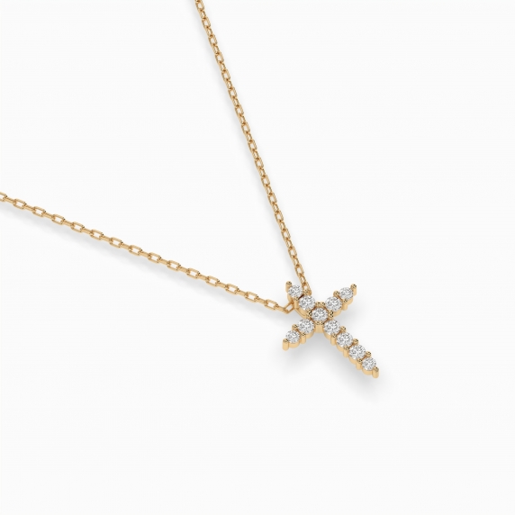 Zlatý náhrdelník «Elegie» - 2