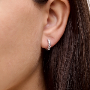 Stř&iacute;brn&eacute; n&aacute;u&scaron;nice "Monica"