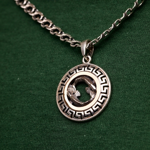 Stříbrný přívěsek &amp;quot;Ryby&amp;quot; - 2