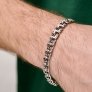 Silver bracelet &amp;quot;Flat Bismarck&amp;quot; - 2