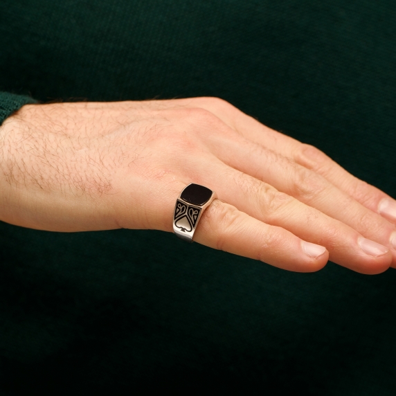 Silver ring &amp;quot;Spade&amp;quot; - 2