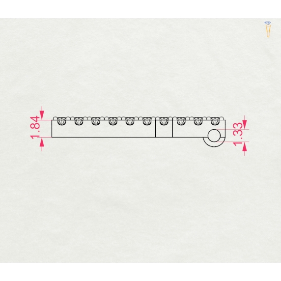 Zlatý náhrdelník «Sen» - 4