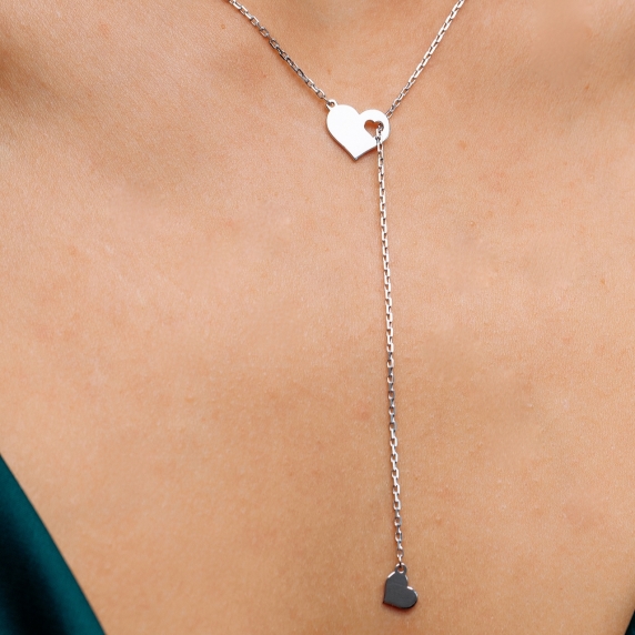 Срібне кольє &amp;quot;Серце&amp;quot; - 2