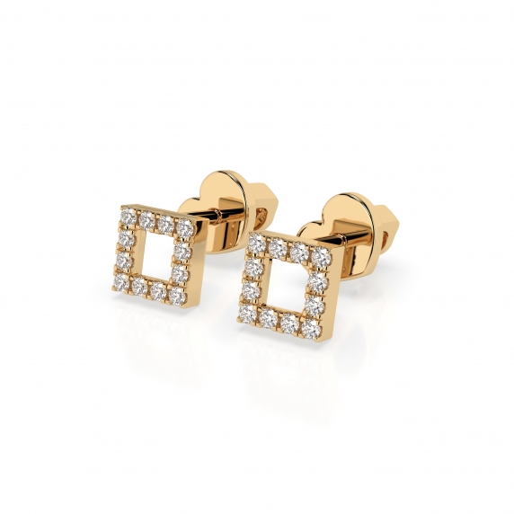 Золоті сережки «Елегія» - 2