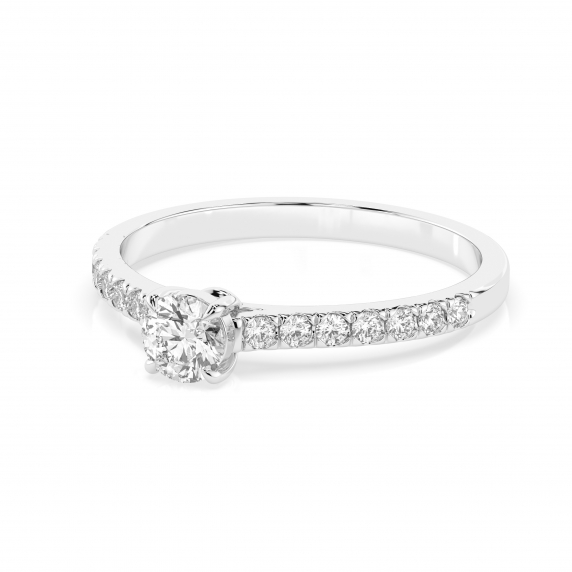 Gold Ring «Light» - 3