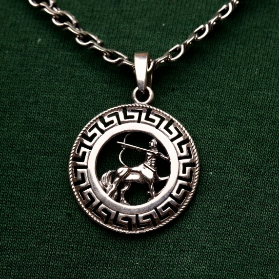 Stříbrný přívěsek &amp;quot;Střelec&amp;quot; - 1