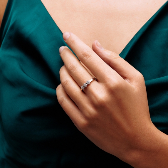 Серебряное кольцо &amp;quot;Восторг&amp;quot; - 4