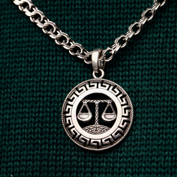 Stříbrný přívěsek &amp;quot;Váhy&amp;quot; - 1