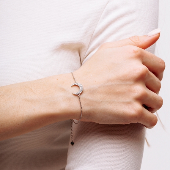 Silver bracelet &amp;quot;Moon&amp;quot; - 3