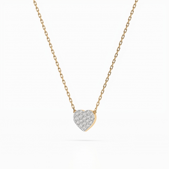 Gold Necklace «Love» - 3